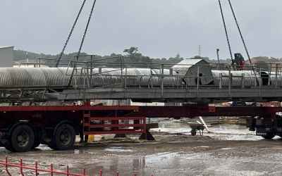 Another concrete plant has been moved from HS2 South Portal